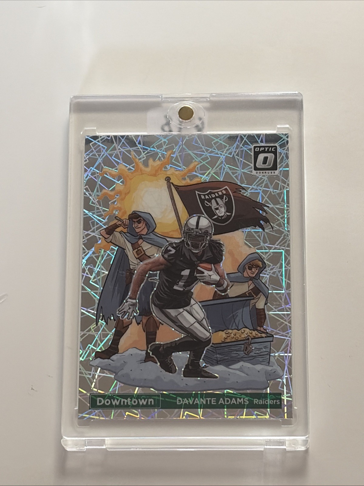 2023 Panini Donruss Optic - Laser Downtown Davante Adams #D-19