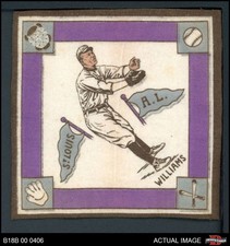 1914 B18 Blankets Gus Williams  Purple Base Paths Browns VARIATION 6 - EX/MT