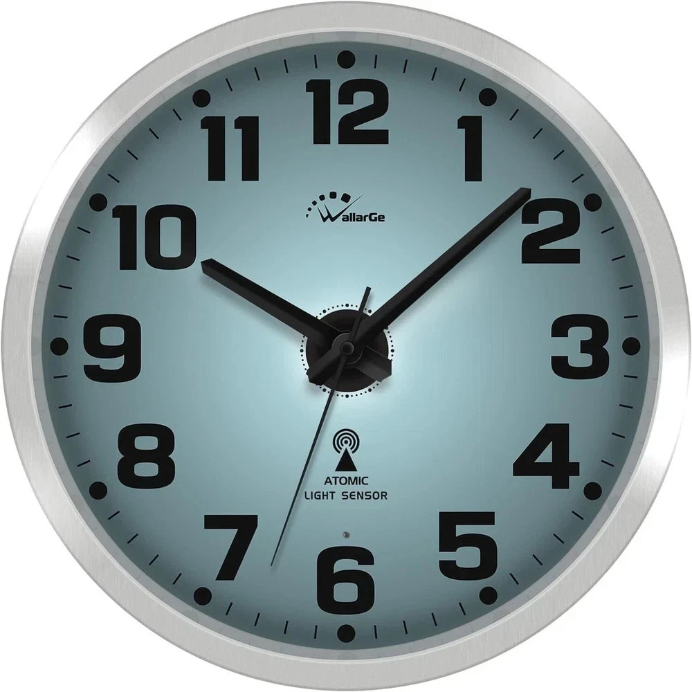 Wall Clock with Night Light - Silent Lighted up Wall Clock G