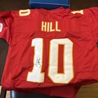 Autographed Football Jersey Tyreek Hill Jsa Cert