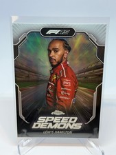2025 Topps Chrome F1 LEWIS HAMILTON Speed Demons Near Mint