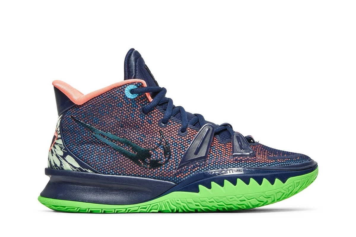 NIKEカイリーアービング7 21SP-I PULSE NAVY-LAGOON NAVY/MIDNIGHT MIDNIGHT EP 7 KYRIE NIKE NAVY MIDNIGHT EP シューズ(男性用)