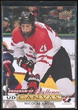 2019-20 UD Series 2 Nicolas Hague C259 Program of Excellence RC