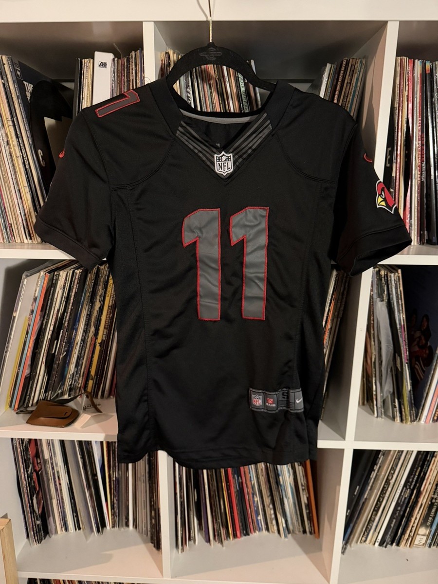 Nike Arizona Cardinals Jersey Adult S Black Red Larry Fitzgerald