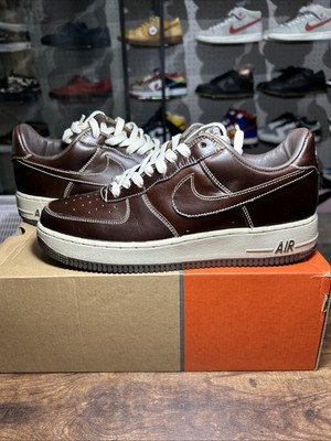 Size 8.5 - Nike Air Force 1 Premium Brown 309096-211 Authentic OG BOX DS 2004