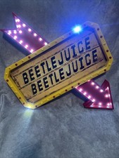 Beetlejuice 26  Light Up Marquee Sign LED Pro...