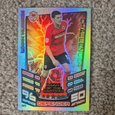 Mark Hudson Cardiff City City Man of the Match Championship Match Attax 2012/13 - Image 1 of 2
