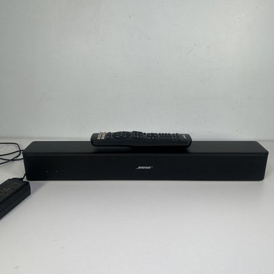 Bose Solo 5 TV Soundbar Sound System with Remote Control, Black