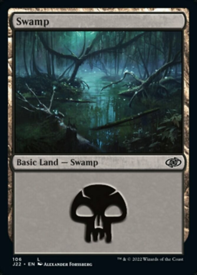 Swamp (106) Jumpstart 2022 Lightly Played, English