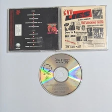 Guns N' Roses G N' R Lies CD 1988. Used. Geffen. Paitence. Axl Rose. Slash. 