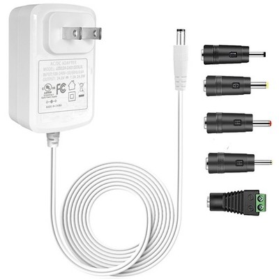 Gonine 24V Power Supply, 24Volt 1A 0.5A Adapter, 100-240V AC to DC Converter ...