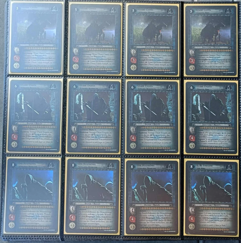 LOTR TCG Masterworks One German set 12O1 12O2 12O3 12O4 12O5 12O6 12O7 12O8 12O9 - Image 3 of 3