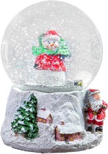 The Christmas Workshop 84410 Musical Snowman Snow Globe