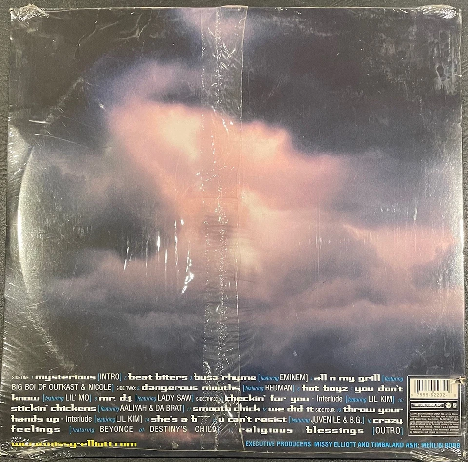 Missy Elliott – Da Real World-VINYL ( 2LP) NEW/SEALED PROMO CUT - Image 2 of 2