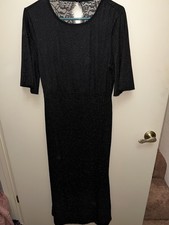 Black Sparkle Dress - Elegant Evening Style