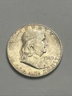 1949-S San Francisco Franklin Half Dollar, US 50c Silver Coin