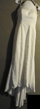 Vintage David's Bridal GALINA Mermaid Wedding Gress SIZE 6 IVORY + Petticoat