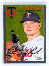 2023 Topps Chrome Platinum Anniversary #115 Louie Varland Minnesota Twins