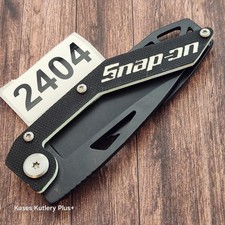 Snap On Tools Frame Lock 3.63" Closed Folding Pocket Knife