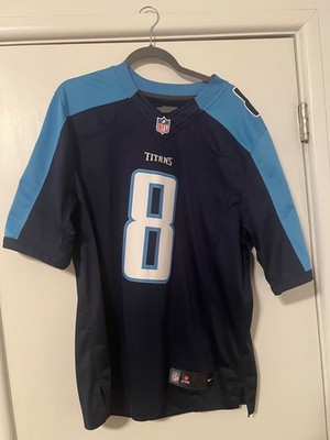 TN Titans Nike Marcus Mariota Men's Jersey L Excellent Condition
