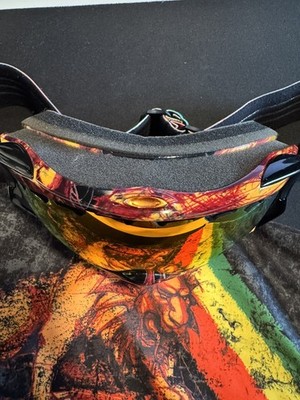 Oakley Tanner Hall Special Edition Crowbar Plutonite Goggles Rasta
