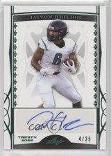 2022 Leaf Trinity Emerald 4/25 Jaivon Heiligh #BA-JH1 Auto 10vd