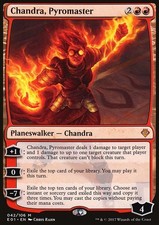 MTG Magic the Gathering Chandra, Pyromaster (42/115) Archenemy Nicol Bolas LP