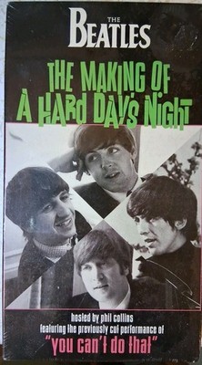 New The Beatles The Making of A Hard Day's Night VHS 1995 New Tower Records
