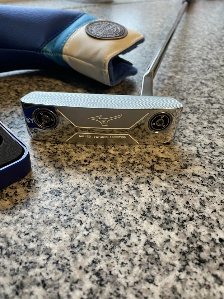 Mizuno Putter Craft 1 34inch wie Neu mit Echtleder Griff - Bild 2 von 4