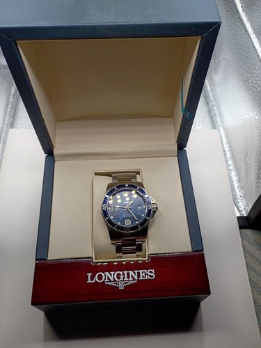 Mens Longines Hydro Conquest Watch Automatic Swiss Made.