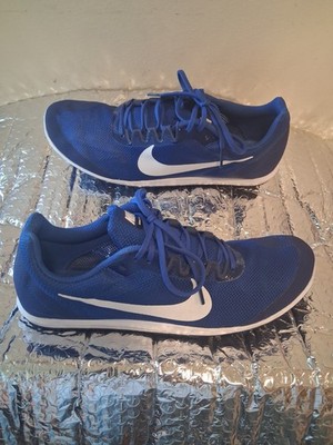 Nike Zoom Rival D 10.5 Track Field Distance Racing Running Shoes Blue