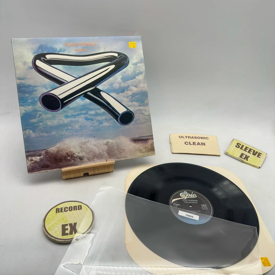 Mike Oldfield- Tubular Bells EX/EX Ultrasonic Clean1981 Vinyl Record - Image 2 of 3