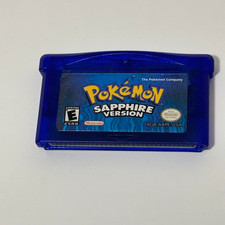 Gameboy Advance Pokemon Sapphire Version Authentic AGB-AXPE-USA