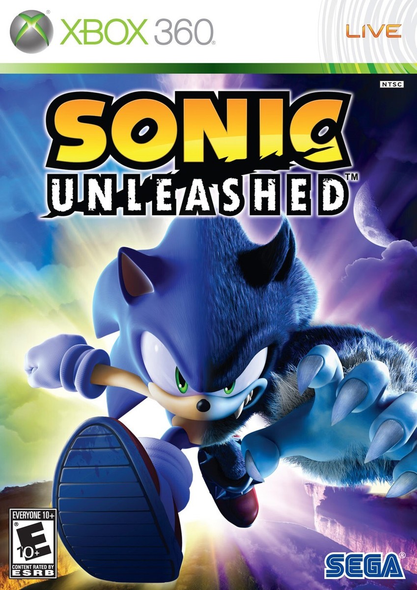 Sonic Unleashed Xbox 360 Game Only