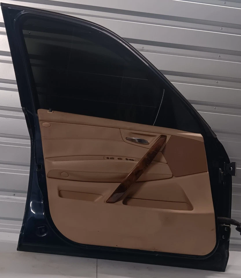 BMW X3 3.0si 2005-2010 conductor completo puerta delantera izquierda con espejo retrovisor lateral. Foto 3 de 4