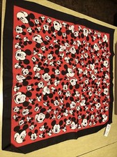 Mickey Mouse Unlimited Scarf Bandanna vintage made in USA