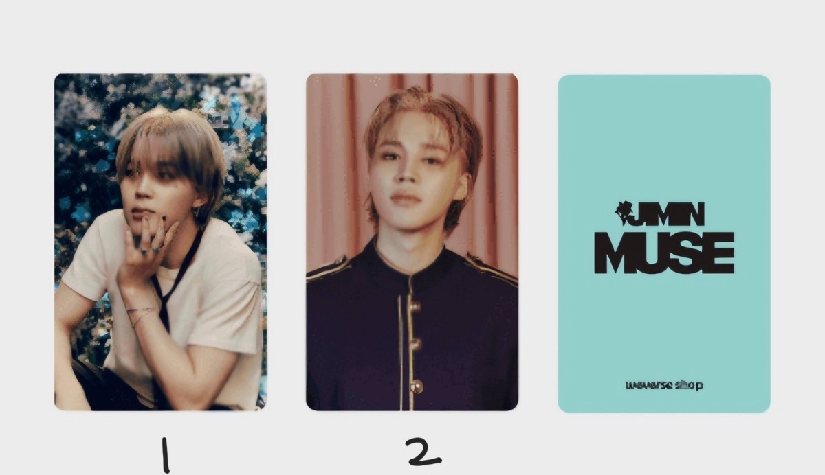 BTS X MTPR Lens Boy With Luv – Coque + Photocard Park Jimin Officiel – Neuf
