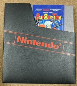 NES Game Burgertime Clean Label untested