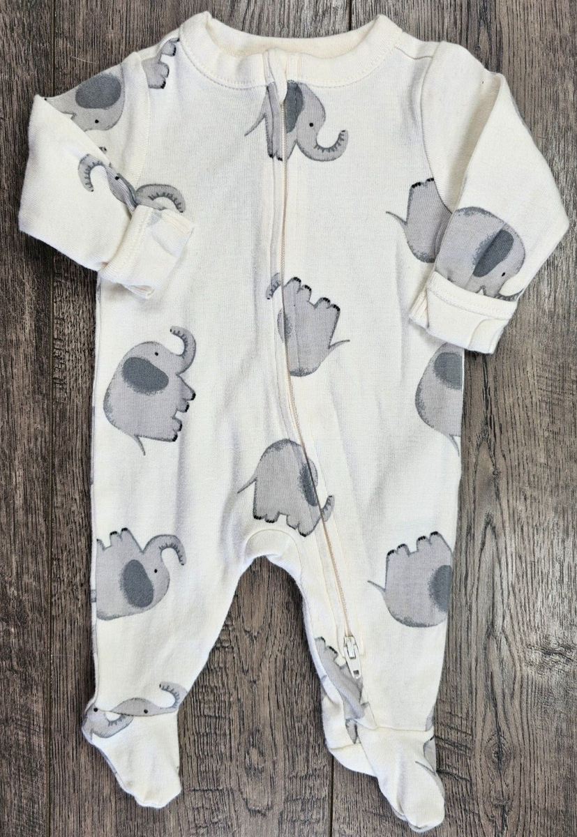 Baby Boy Clothes Old Navy Preemie Newborn to 7lbs Elephant Footed