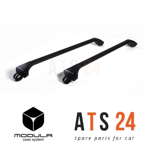 BARRE PORTATUTTO PER TUTTE LE AUTO SISTEMA UNIVERSALE CON RAIL APERTO 100KG MAX