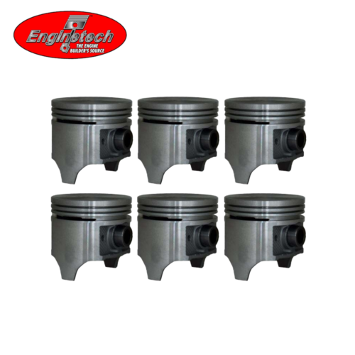 Piston Set 040" FOR Ford Falcon XK XL XM XP XR Mustang 170 6 Cylinder 1960-1968 - Picture 1 of 1