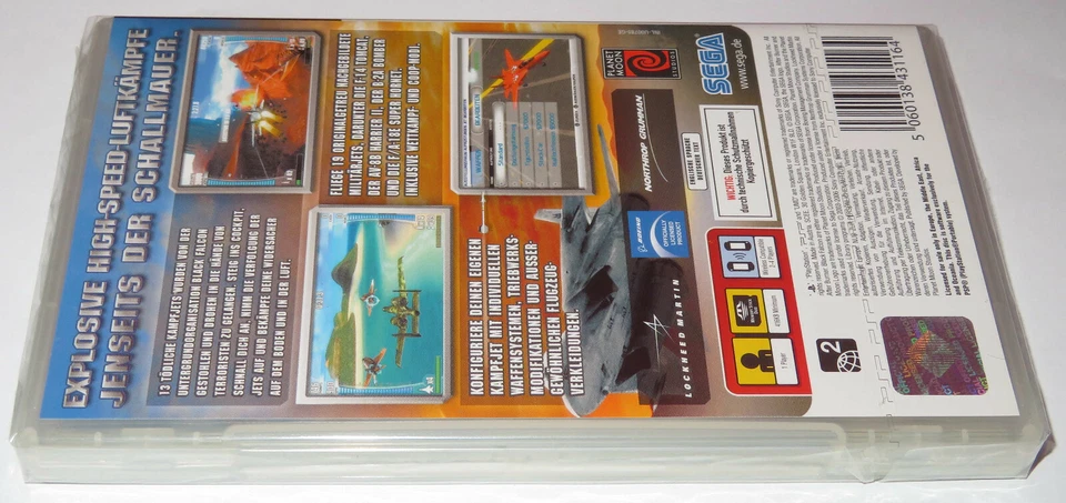 SONY PSP - AFTER BURNER BLACK FALCON! GERMAN VER BRAND NEW SEALED SEGA GAME RARE - Image 3 of 4