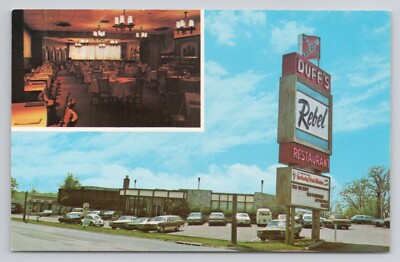 Duffs Quality Inn Winchester Virginia Postcard