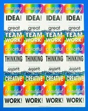 Crayola Brand Encouraging Words Sticker Sheet