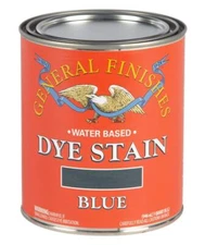 General Finishes Water Based Dye 1 Quart Blue