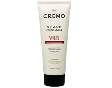 Cremo Men's Original Concentrated Classic Citrus Shave Cream 6 oz