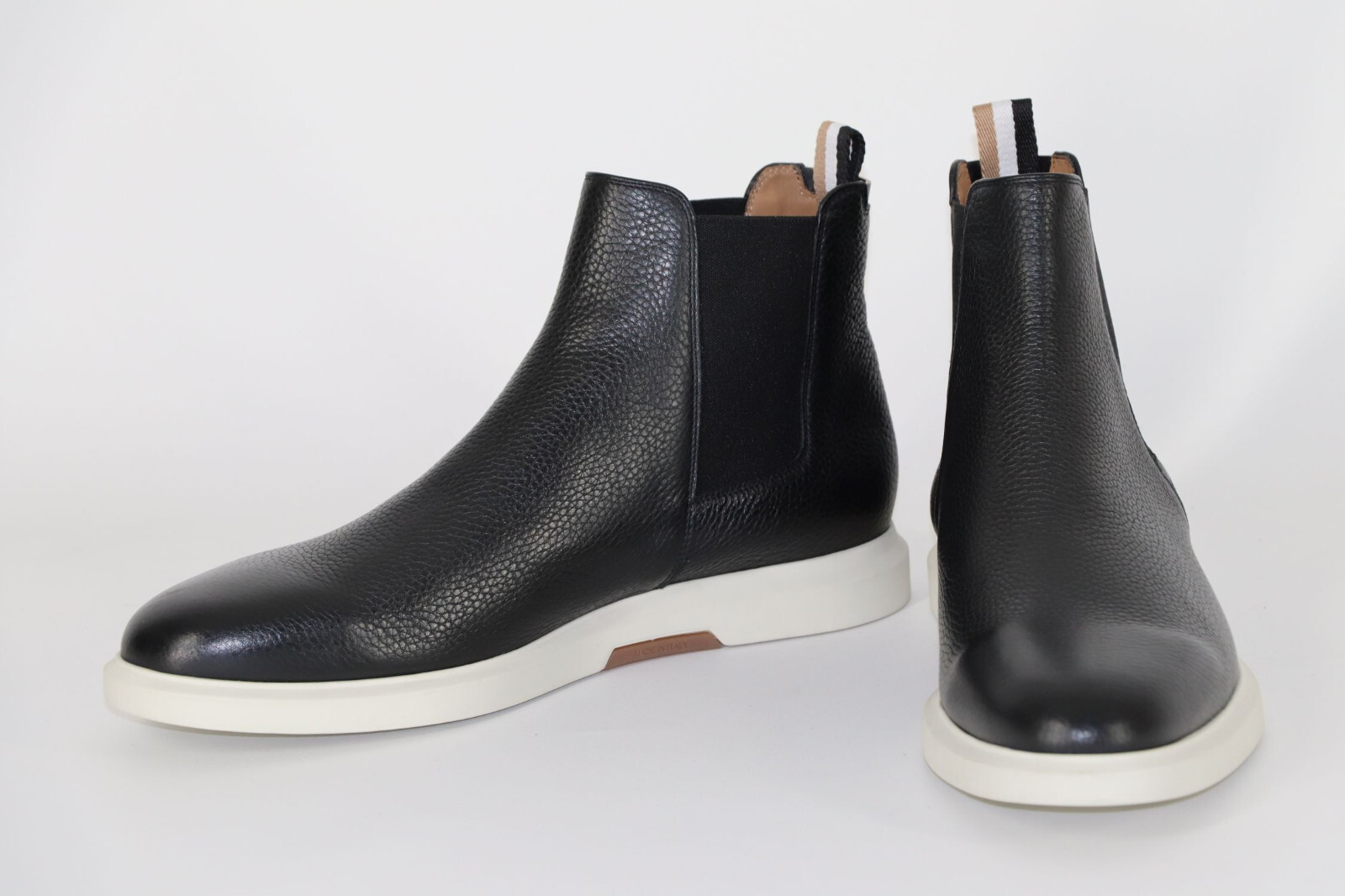 HUGO BOSS Randy Black Chelsea Boots in Size EU 42 US 9-image
