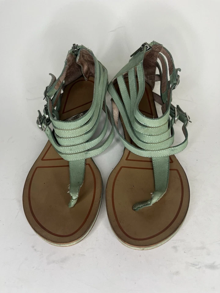 Sandalias Matiko Tacones de Cuña Cremallera Hebilla con Tirantes Mujer Talla 9 Cómodas  Foto 2 de 4