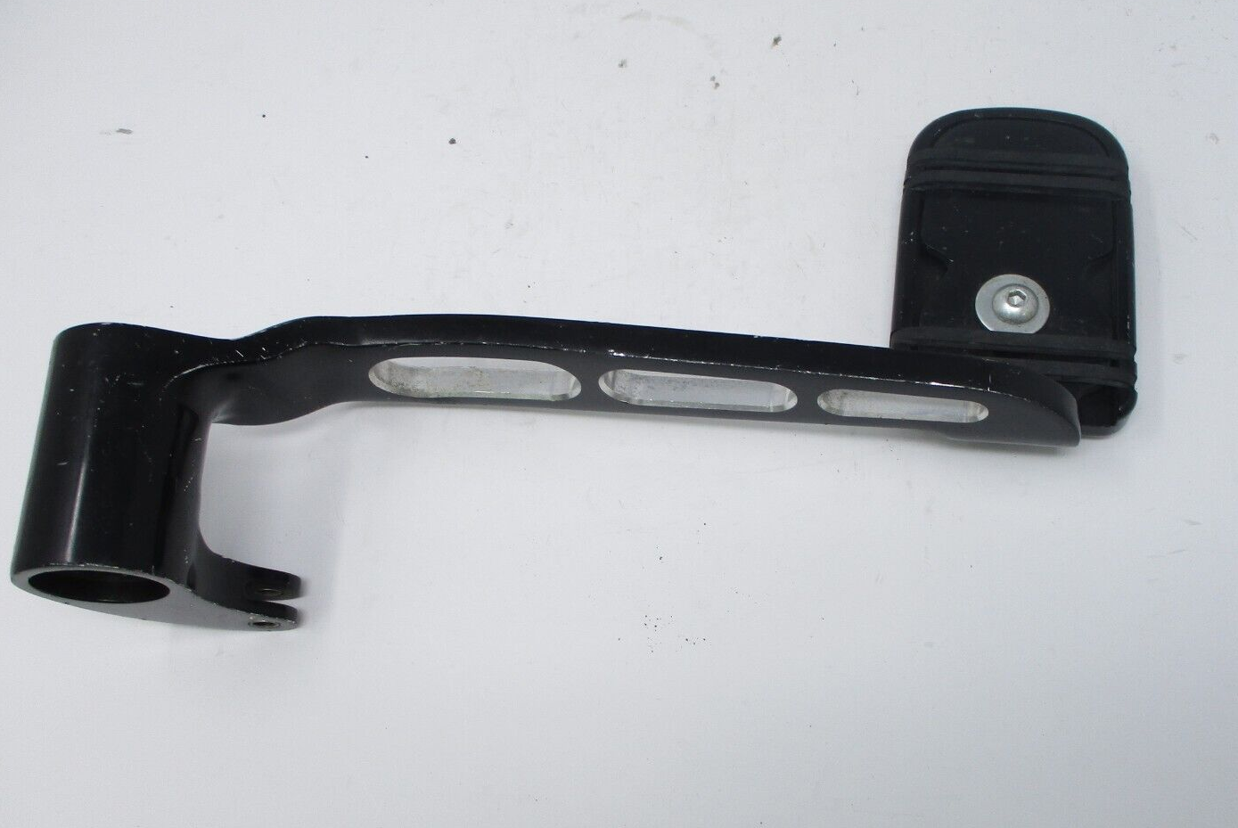 HarleyDavidson Edge Cut Billet Rear Brake Lever with Pedal Pad 40091