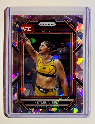2023 Ketlen Vieira Panini Prizm # 140 Cracked Ice | eBay